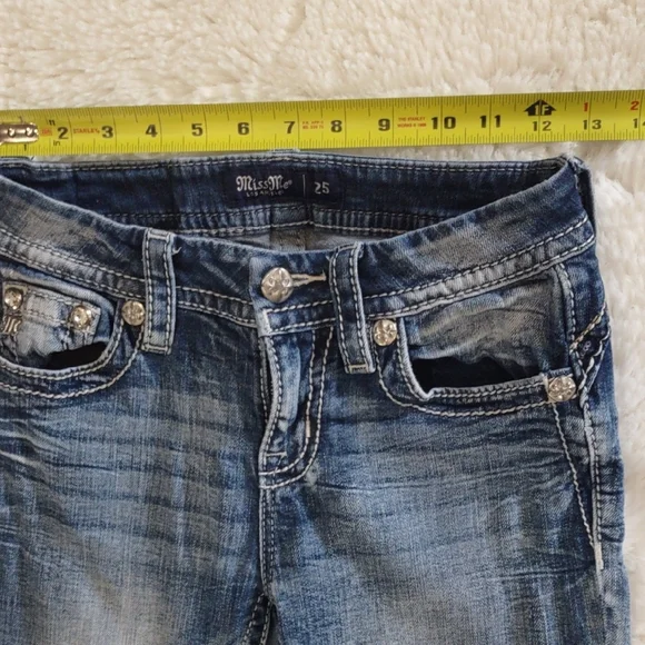 Miss Me , Size 25 ,Stylish Blue Women's Jeans - Picture 9 of 17